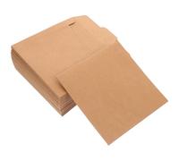 SEWACC 50 pièces Pochettes CD DVD Papier Kraft Épais Enveloppes Rétro pour Rangement et Protection Solide pour Cadeaux et Conservation des Disques