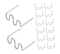 SEWACC 500 Pièces Kit de Réparation Automobile Agrafes Chaudes de Soudure pour Réparation de Plastique Outils de Soudage Polyvalents pour Voitures et Maison