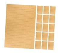 SEWACC 50feuilles Papier à Lettres Rétro Ligné Vintage Format pour Notes Manuscrites Et