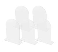 SEWACC 5pcs Panneaux Acryliques Transparents pour Mariage, Supports de Siège Bien Conçus, Faciles à Utiliser pour Décorations de Tables D'anniversaires et Fêtes