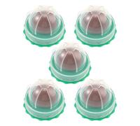 SEWACC 5pièces Friandises pour Chats à Herbe à Chat Lot de Balles à Lécher avec Collagène De Poisson pour De Compagnie Stimule La Soif Et Élimination des Poils