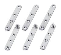 SEWACC 6 pièces Charnière Pivotante Acier Inoxydable Accessoire Robuste pour Portes et Armoires Charnières Universelles pour Meubles