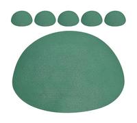 SEWACC 6 Pièces Demi-Boules de Mousse de Fleur Verte pour Compositions