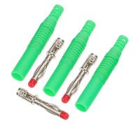 SEWACC 6 Pièces Fiche Banane Soudable Cuivre Pur Connecteurs avec Coque Pa Résistante à Haute Température Lot pour Applications Scientifiques et Techniques