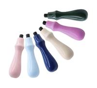 SEWACC 6 Pièces Lot de Manches Bois pour Cachets de Cire Vintage Poignées Universelles Filetées Compatibles avec Têtes de Sceau pour Invitations de Mariage et