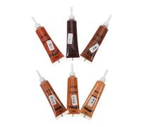 SEWACC 6 pièces Pâte Réparatrice Couleurs Kit Réparation Meubles Rayures Multifonction Pour Parquets Portes Fenêtres