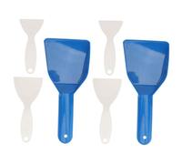 SEWACC 6 pièces Pelle à Glace Plastique Spatule Dégivrage Réfrigérateur Robuste Outil de Nettoyage Multifonction pour Congélateur et Cuisine Poignée Confortable Usage Domestique