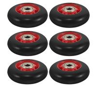 SEWACC 6 Pièces Rouleau pour Équipement de Fitness, Roue Roller, PP/pa, Alésage 8mm, Ajustement Précis, Installation Facile, pour Gym et Entraînement à Domicile