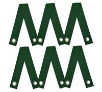 SEWACC 6 pièces Sangles Arbre Nylon Résistantes pour Tuteurage et Protection Le Vent Lot de Sangles Vertes pour Soutenir et Redresser Jeunes Arbres et Plantes