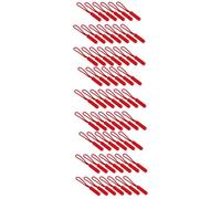 SEWACC 60pièces Tirettes De Zipper Plastique Rouge Accessoires De Réparation Pour Vêtements Et Pratiques Pour Valises à Et Vêtements Sportifs