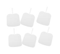 SEWACC 6pièces Éventails Vierges à Sublimation pour Mariage Rectangulaires -même pour Invités Décoration De Mariage Événements Religieux Bricolage