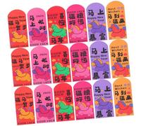 SEWACC 72 Pièces Envelopes Year Of The Horse Unique Festive Design Lunar Year Money Packets For Spring Festival Weddings And Chinese Celebrations