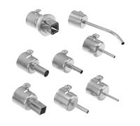 SEWACC 8 Pièces Acier Inoxydable pour à Air Chaud Embouts de Soudure Chauffants Durables Structure et Installation Facile
