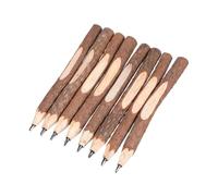 SEWACC 8 Pièces Crayons Bois Lot de Crayons Rustic pour Dessin École et Fêtes Fournitures Scolaires