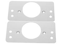 SEWACC 8 Pièces Kit de Renfort Porte Avant avec Plaque de Fixation Sphérique Épaissie pour Serrure et Réparation de Porte Plaque de Gâche Robuste pour Installation Facile et Sécurité