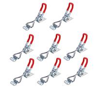 SEWACC 8 Pièces Loquet de Serrage Réglable Pince à Fixation Rapide pour Armoires Boîtes et Portes pour Usage Intérieur et Extérieur Ajustable et Pratique
