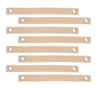 SEWACC 8 Pièces Sangles de Tuteurage en Nylon pour Arbres et Plantes Œillet, Support Solide et Polyvalent pour Protection Contre les Tempêtes et Vents Forts, Couleur Or