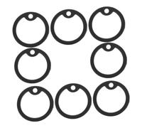 SEWACC 8 pièces Silicone Dog Tag Silencers Dog Tag Protector Noise Reduction for Pet Collar Fit for and Cats