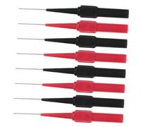 SEWACC 8 pièces Sondes de Test Électrique avec Pointe Aiguille pour Multimètre Kit de Piques pour Circuits Électriques Précision et Polyvalence pour Maintenance Électronique