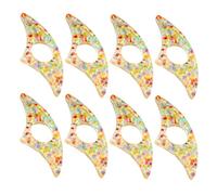 SEWACC 8 Pièces Support Pouce Résine avec Étoiles Ouvre-pages Ergonomique Confortable pour Enseignants Étudiants et Amateurs de Lecture Marque-page Pratique et Élégant