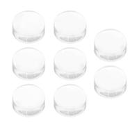 SEWACC 8 Pièces Tête de Tampon à Ongles en Silicone pour Nail Art et | Remplacement pour Salon, Transfert Rapide des Motifs, Usage Précis sur Ongles et Vernis, Résultat Constant