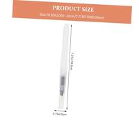 SEWACC 9 pièces Set de Stylos Pinceaux Aquarelle Rechargeables à Réserve Eau Pinceaux Portables pour Dessin et Peinture Pointe Fine et Plate pour Débutants et Artistes