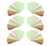 SEWACC 90 Pièces Paper Cloud Cutouts for Classroom Decoration Multicolored Resilient Bulletin Board Art Accents for Kindergarten DIY Crafts and School Projects