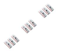 SEWACC 9pièces Trousse à Crayons Plastique Multi-Fonctionnelle Transparent De Boîtes De Rangement Scolaires Bureau Pratique Et