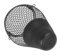 SEWACC Abat-Jour Chauffant pour Lampe Reptile Grand Modèle en Métal, Protection Anti-brûlure Sécurisée pour Terrarium, Accessoire Grillagé Compatible Lampe Chauffante, Usage pour