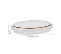 SEWACC Abat Jour de Plafonnier Encastré PVC Diamètre Diffuseur de Lumière Uniforme Coque de Protection Résistante pour Lampe Suspendue Remplacement Facile pour Salon et Chambre