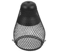 SEWACC Abat-Jour en Maille Anti-brûlure pour Lampe chauffante Reptile, Couverture en Fer résistante, Usage en Terrarium et Cage Perroquet, modèle adapté E27