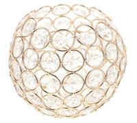 SEWACC Abat Jour Verre Cristal pour Plafonnier Diffuseur de Lumière Décoratif Hauteur Design Élégant pour Intérieur