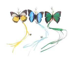 SEWACC Accessoires pour Chats 3 Pièces Têtes de Remplacement Jouets Interactifs en PP Solide pour Jouer et Passer du Temps Votre Chat