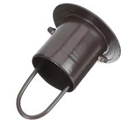 SEWACC Adaptateur de Chaîne de Pluie en Alliage D’Aluminium Kit de Fixation Crochets pour Gouttière Système de Drainage Anti-Éclaboussures pour Extérieur Pièces de Rechange Robustes