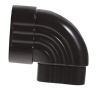 SEWACC Adaptateur de Descente Gouttière Aluminium Coudé Raccord pour Tuyau Carré Connexion Résistante pour Canalisation Eau Pluviale