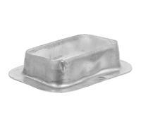 SEWACC Adaptateur de Gouttière Pratique et Facile à Nettoyer Connecteur de Sortie D'évacuation des Eaux Pluviales en Alliage D'aluminium Argenté pour Toit