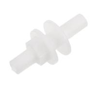 SEWACC Adaptateur de Sauna en Plastique Blanc résistant à la Chaleur, Joint de Remplacement Facile à Installer pour Sauna Portable et Cabine Vapeur Domestique
