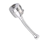 SEWACC Adaptateur Filtreur Robinet Évier Cuisine Rotatif Économiseur Eau avec Dispositif Mousseur Cuivre et Joint Caoutchouc Embout Robinet Ajustable Durable
