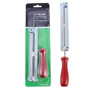 SEWACC Affûteur de Chaîne de Tronçonneuse Portable avec Manche Accessoire de Meulage Pratique pour Affûtage Rapide Chaînes de Tronçonneuse