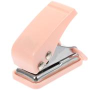 SEWACC Agrafeuse de Bureau Pratique en Plastique et Acier Inoxydable Anneau Suspendu Mini Agrafeuse Portable Adorable pour École et Bureau