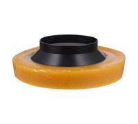 SEWACC Anneau de Bride pour Wc en Cire Épaisse, Joint D'étanchéité Pratique et Anti-odeurs, Matériau Cire et Plastique, Design Simple pour Installation Facile