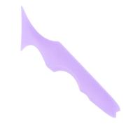 SEWACC Applicateur de Maquillage en Silicone Violet Aide à L'Application d'Eyeliner Mascara Pochoirs pour Eyeliner Multifonction Outil Compact pour Maquillage des Yeux et Rouge à