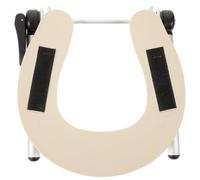 SEWACC Appui-tête Accessoire Portable Confortable en Alliage D'aluminium pour Tables de Massage Beige et Oreillers Spéciaux Adapté pour Lits de Massage