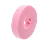 SEWACC Attache Câble Bande Rose Sangle Réutilisable Ajustable pour Gestion et Rangement Câbles Fixation sans Adhésif Facile à Couper et Organiser Câblage Maison et Bureau