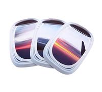 SEWACC Autocollant Mural pour Fenêtre d'Avion Lot de 3 Décoration Murale Autocollants Amovibles pour Intérieur de Ciel Réaliste pour Salon et Chambre