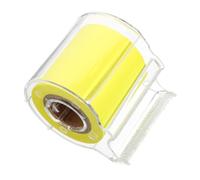 SEWACC Autocollants Mémo Adhésifs Rouleau Jaune, Note De Service Décorative Multifonction, Accessoire Pratique Pour Bureau Et Maison, Blocs-notes Portables Pour Organisation