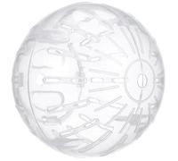 SEWACC Balle d'exercice Augmenter L'activité des Petits Animaux en Plastique Blanc Facile à Installer Trous de Ventilation Compacte pour Hamster