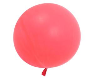 SEWACC Ballon-sonde Météorologique Rouge en Latex 48 Pouces, Ballon Géant Rond pour Expériences Scientifiques et Décorations de Fête D'anniversaire