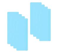 SEWACC Bandes de Lecture Guidée Bleues Transparentes 8 Pièces - Outils de Lecture Scolaire pour Dyslexie et Troubles Visuels - Règles de Suivi et Surlignage pour Étude à Domicile Classe