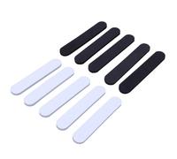 SEWACC Bandes Réductrices de Taille de Chapeau pour Ajuster Chapeaux Structurés Lot de 48 en Eva Légères et Autocollantes, 24 Noires et 24 Blanches et Prévenir Les Traces de Sueur